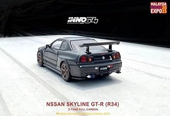 Amazon.co.jp: イノモデル ニッサン スカイライン GT-R R34 Z-Tune